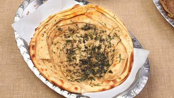 Pudhina Paratha